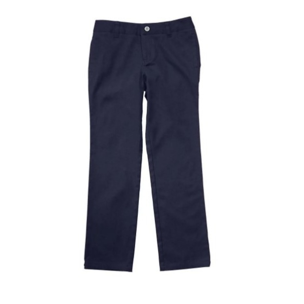 French Toast Straight Leg Navy Blue School Uniform Pants Girls Size 20 1/2 Plus
